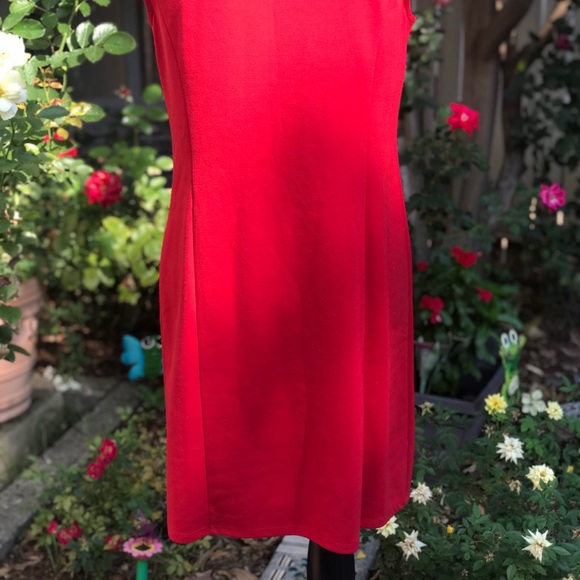 Ann Taylor LOFT Ponte Knit Boat Neck Sheath - Picture 5 of 6